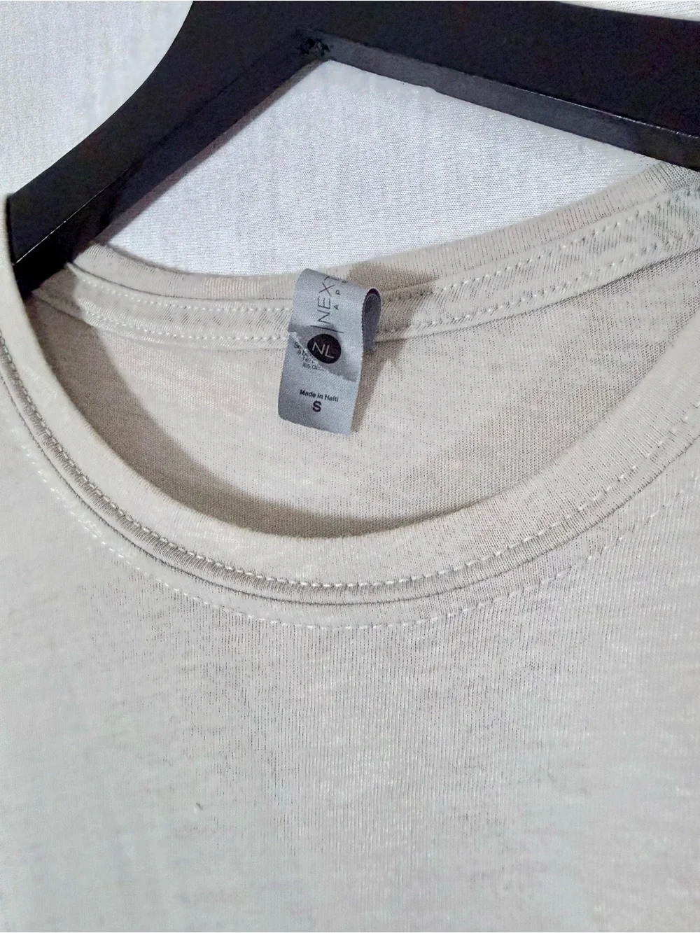 Bundle Jiu-Jitsu Graphic Tee size S/M- Black & Light Beige